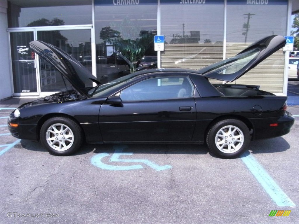 Onyx Black 2002 Chevrolet Camaro Coupe Exterior Photo #53249809
