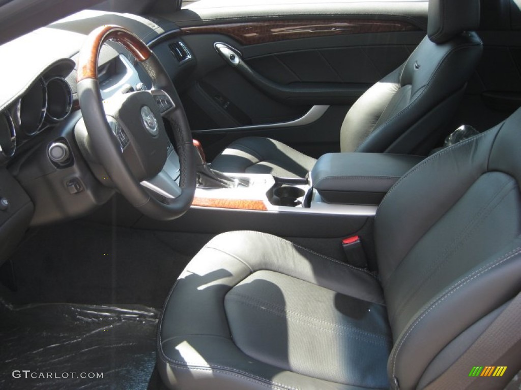 Ebony/Ebony Interior 2012 Cadillac CTS 4 AWD Coupe Photo #53249845