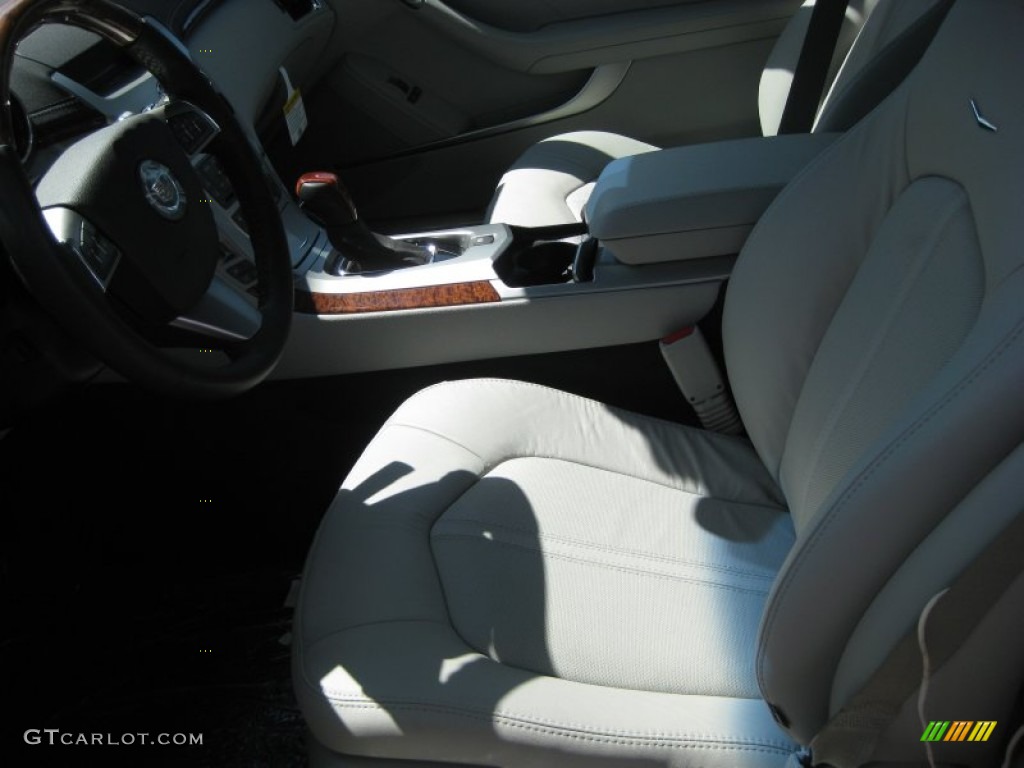 2012 CTS 4 AWD Coupe - Radiant Silver Metallic / Light Titanium/Ebony photo #2