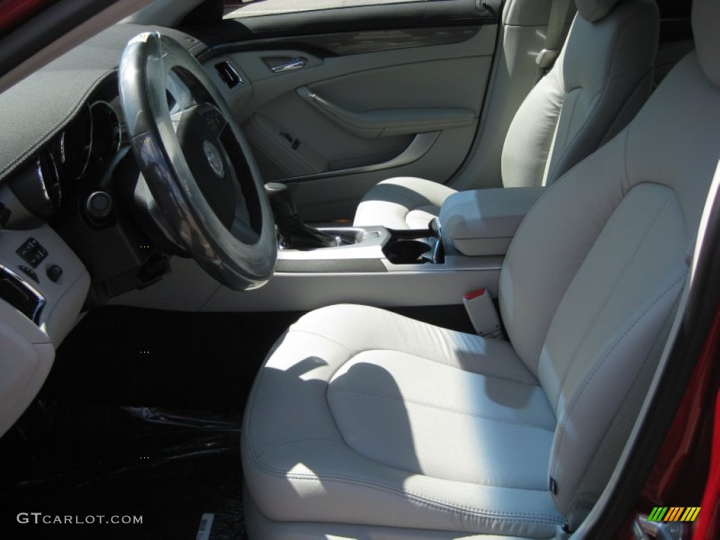Light Titanium/Ebony Interior 2012 Cadillac CTS 3.0 Sedan Photo #53249998