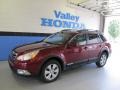 2011 Ruby Red Pearl Subaru Outback 2.5i Premium Wagon  photo #1