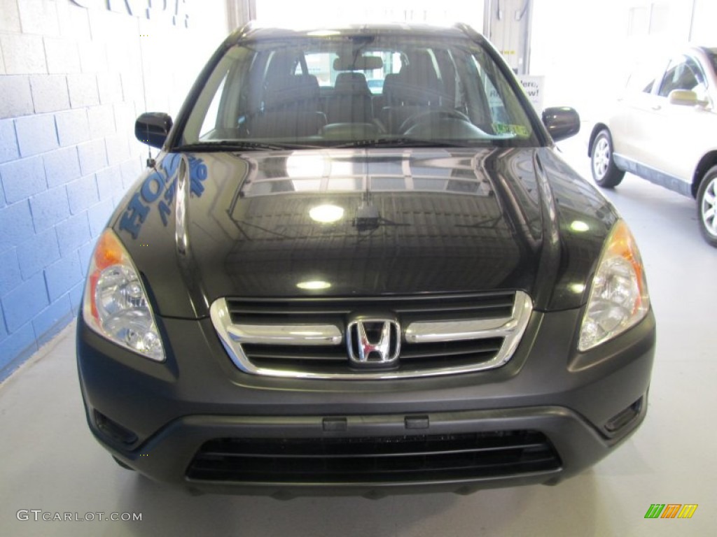 2002 CR-V EX 4WD - Nighthawk Black Pearl / Black photo #5