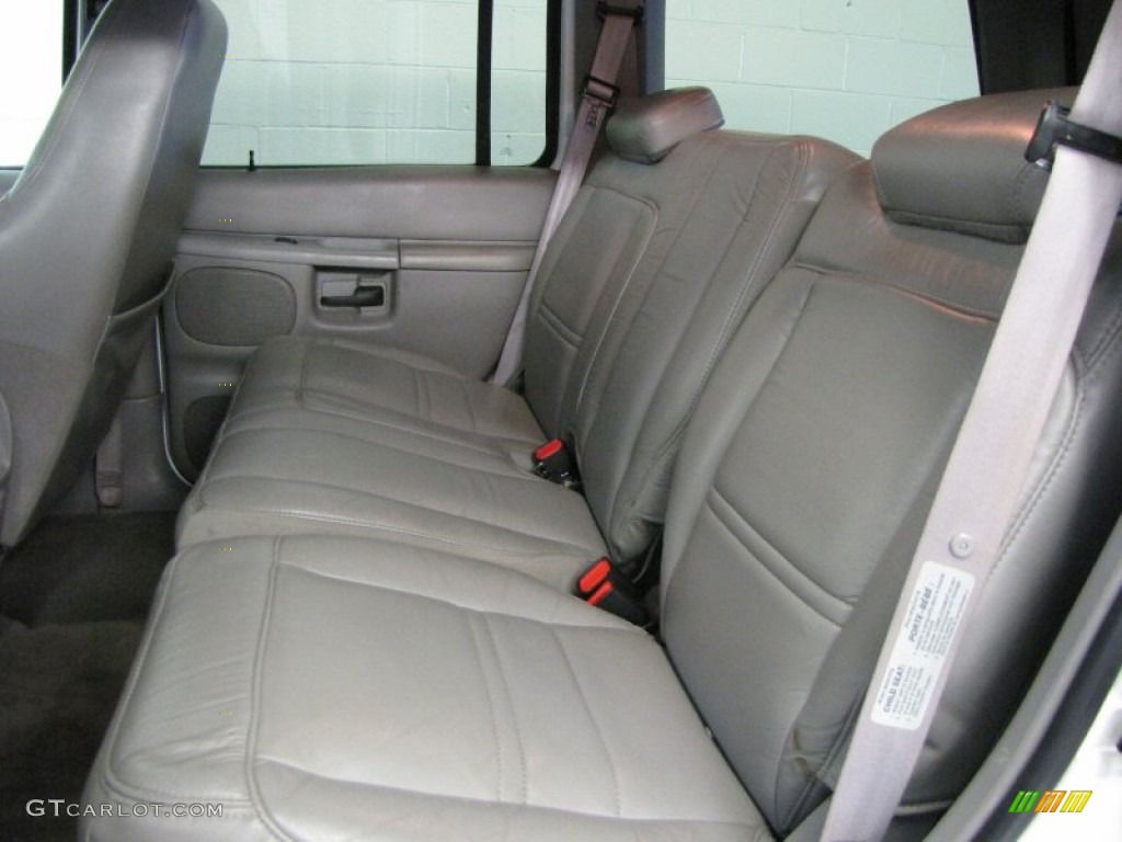 1999 Explorer XLT 4x4 - Oxford White / Medium Graphite Grey photo #13