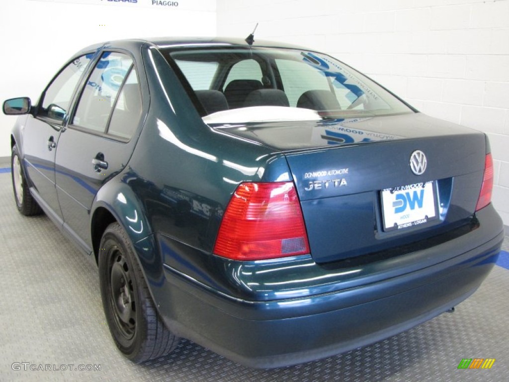 2002 Jetta GLS Sedan - Baltic Green / Black photo #3