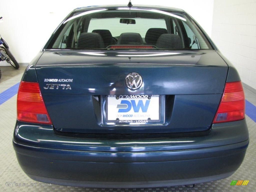 2002 Jetta GLS Sedan - Baltic Green / Black photo #8