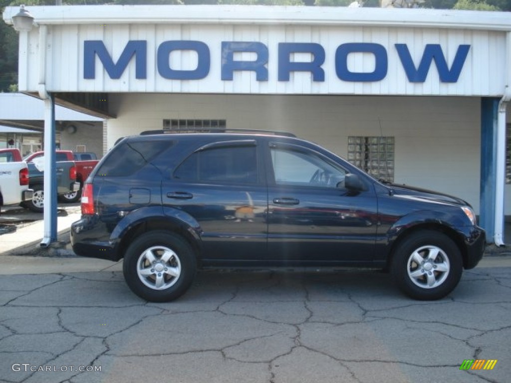 2008 Sorento LX 4x4 - Midnight Blue / Gray photo #1