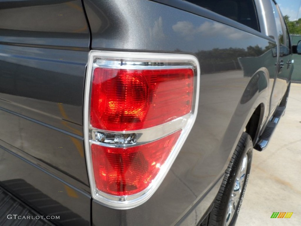 2010 F150 XLT SuperCrew - Sterling Grey Metallic / Medium Stone photo #19