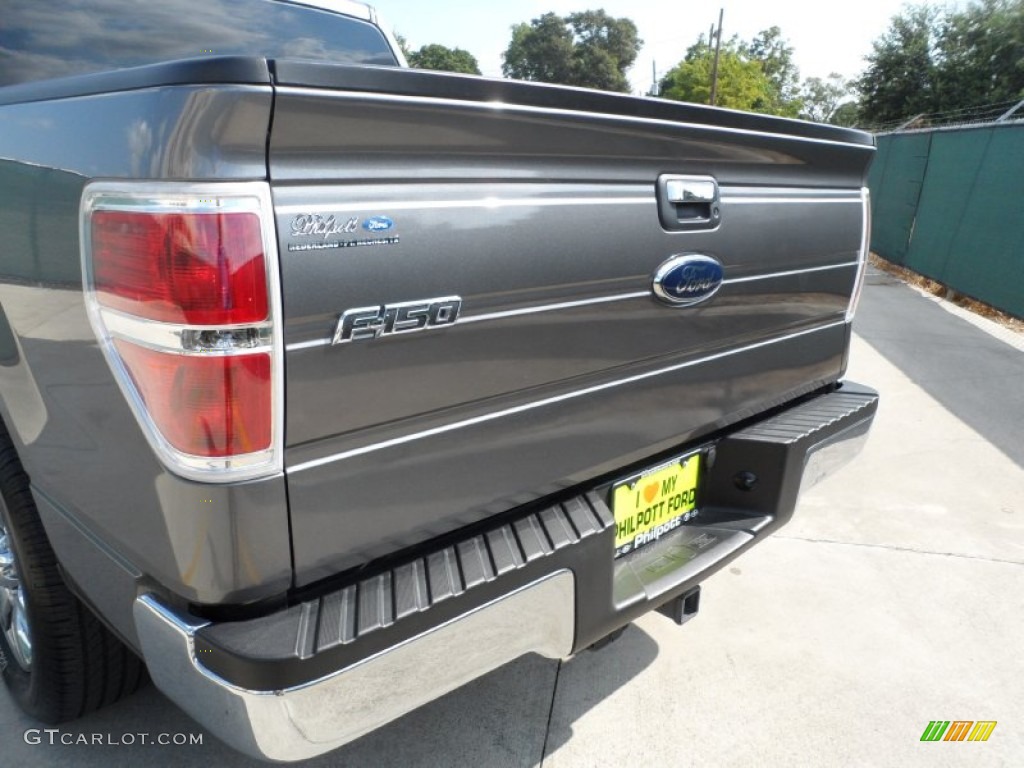 2010 F150 XLT SuperCrew - Sterling Grey Metallic / Medium Stone photo #20