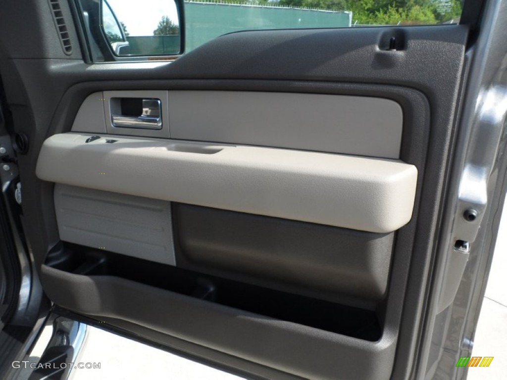 2010 F150 XLT SuperCrew - Sterling Grey Metallic / Medium Stone photo #25
