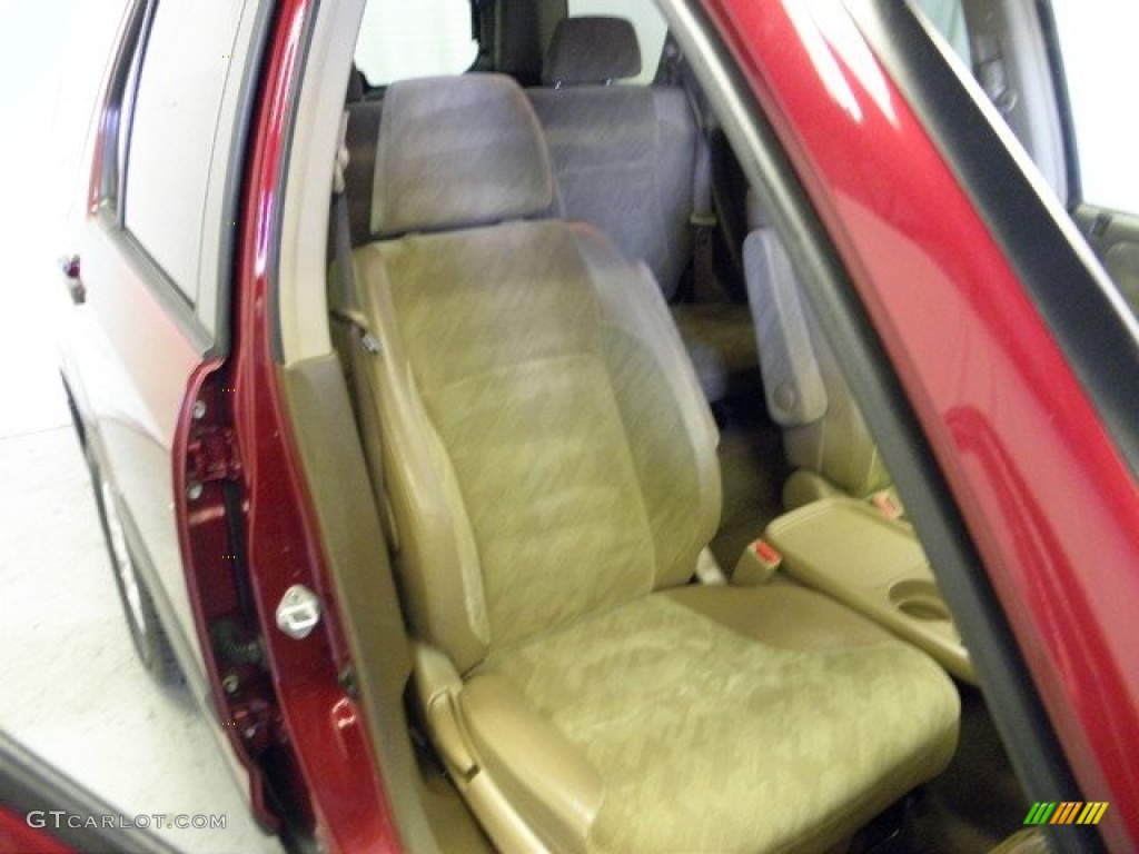 2002 CR-V EX 4WD - Chianti Red Pearl / Saddle photo #8