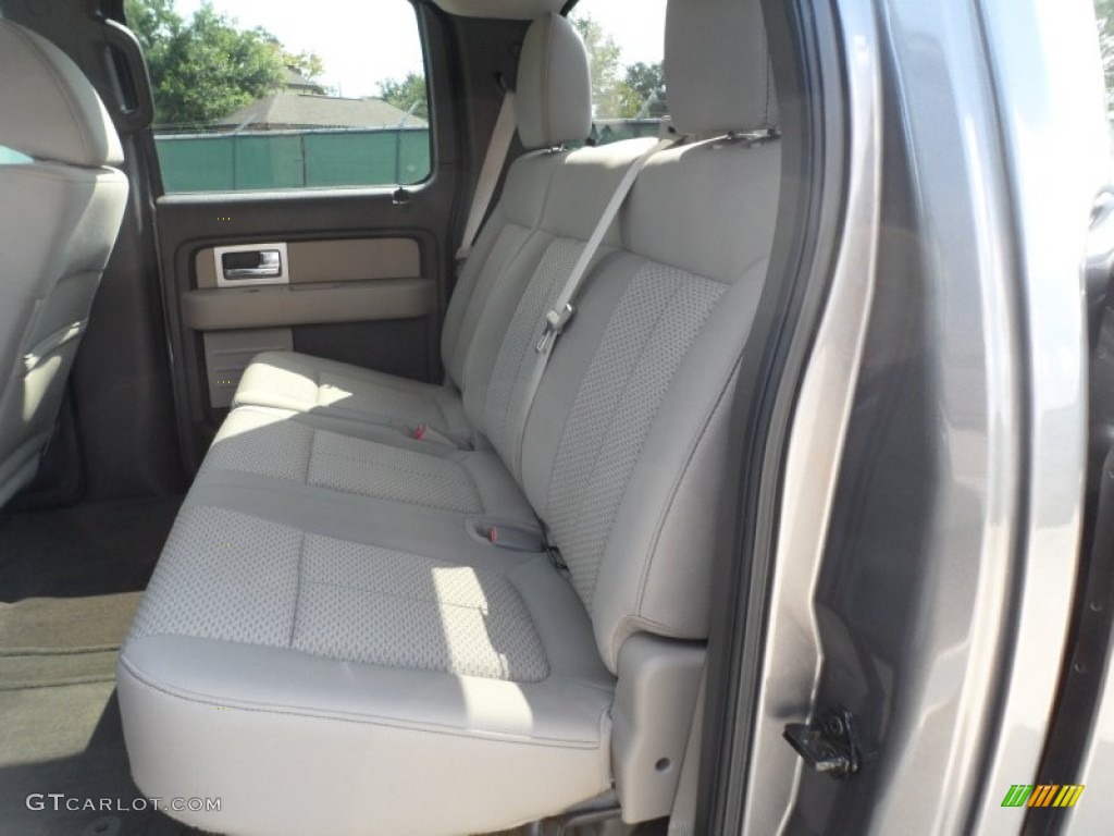 2010 F150 XLT SuperCrew - Sterling Grey Metallic / Medium Stone photo #31