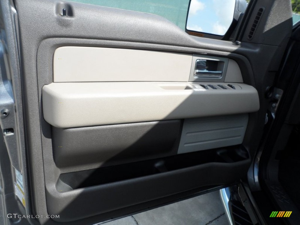 2010 F150 XLT SuperCrew - Sterling Grey Metallic / Medium Stone photo #32