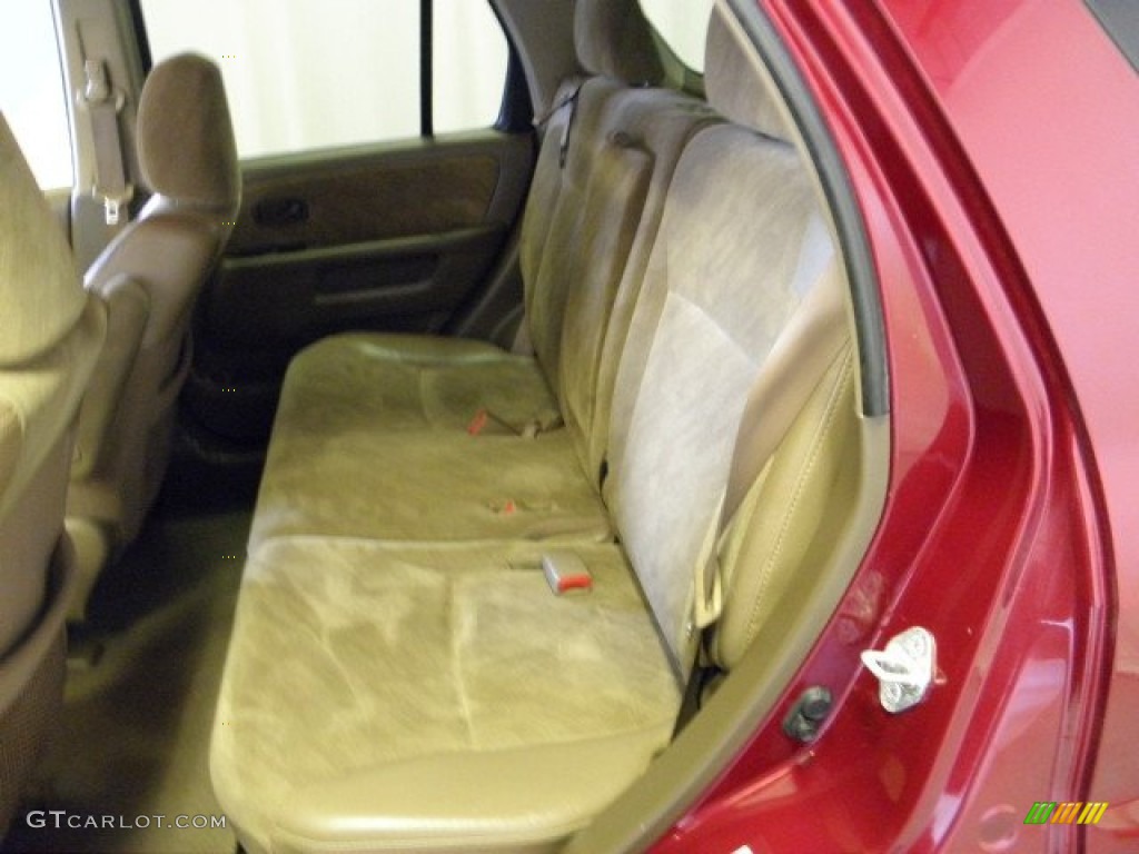 2002 CR-V EX 4WD - Chianti Red Pearl / Saddle photo #14