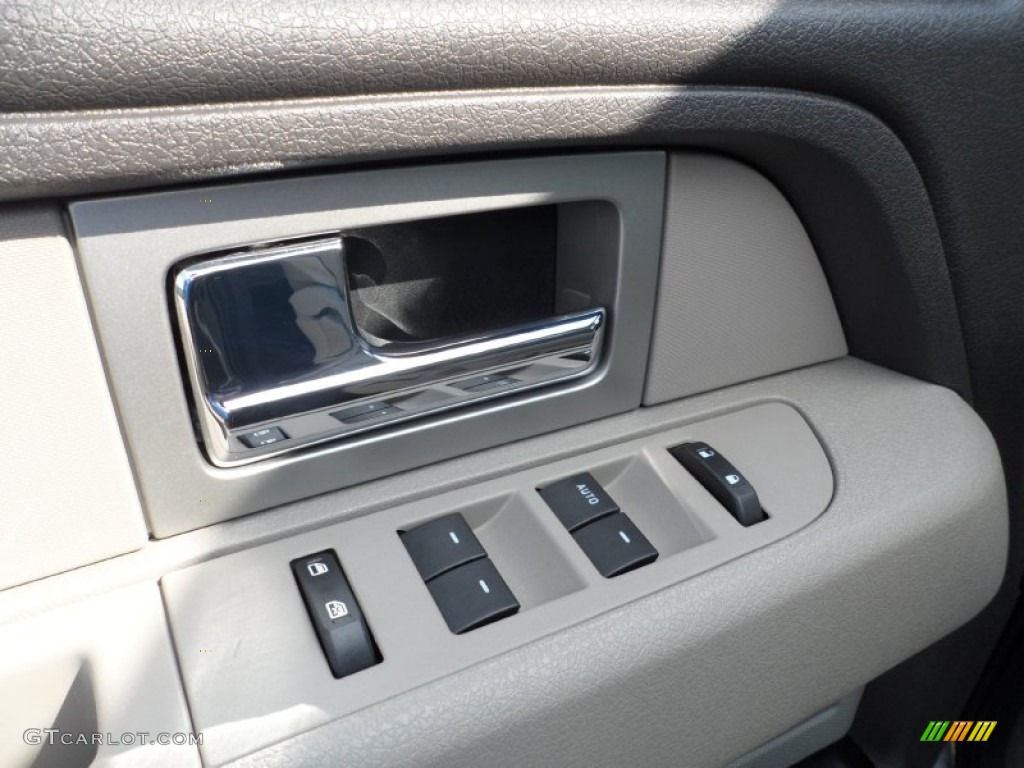 2010 F150 XLT SuperCrew - Sterling Grey Metallic / Medium Stone photo #33