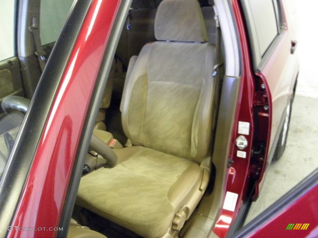 2002 CR-V EX 4WD - Chianti Red Pearl / Saddle photo #17