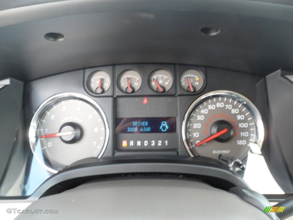 2010 F150 XLT SuperCrew - Sterling Grey Metallic / Medium Stone photo #42