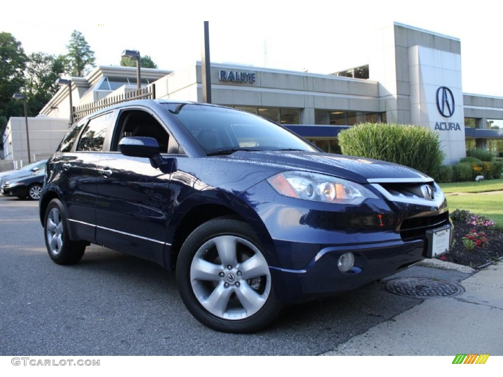 2009 RDX SH-AWD - Royal Blue Pearl / Ebony photo #1