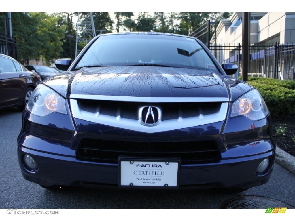 2009 RDX SH-AWD - Royal Blue Pearl / Ebony photo #2