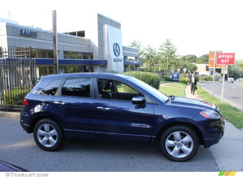 2009 RDX SH-AWD - Royal Blue Pearl / Ebony photo #3