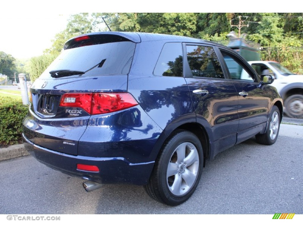 2009 RDX SH-AWD - Royal Blue Pearl / Ebony photo #4