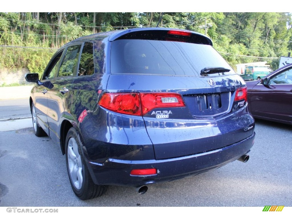 2009 RDX SH-AWD - Royal Blue Pearl / Ebony photo #6