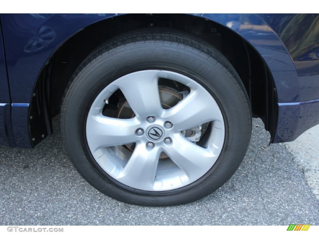 2009 RDX SH-AWD - Royal Blue Pearl / Ebony photo #8