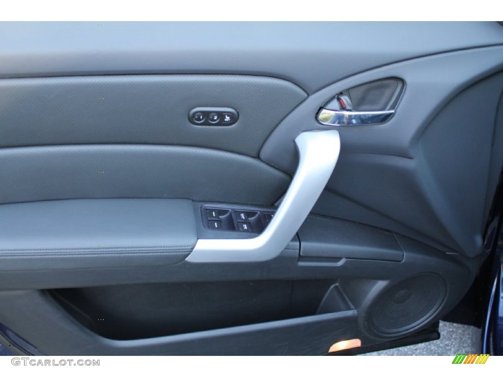 2009 RDX SH-AWD - Royal Blue Pearl / Ebony photo #9