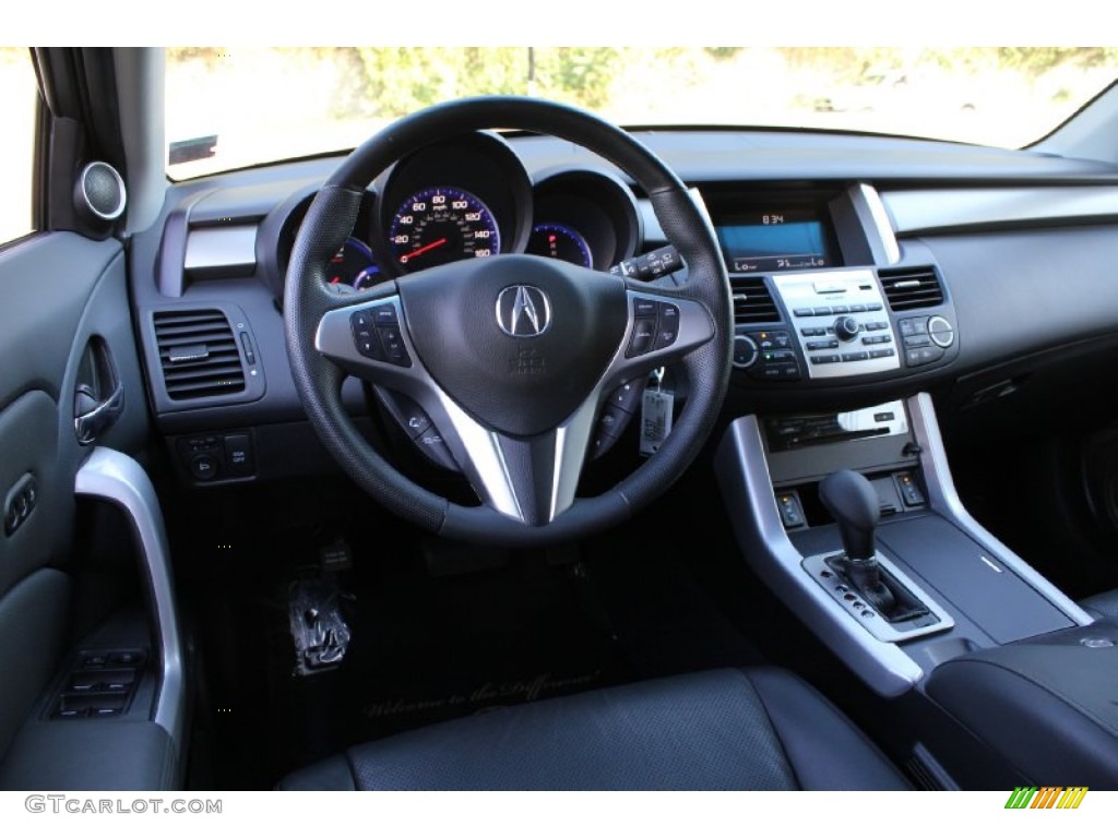 2009 RDX SH-AWD - Royal Blue Pearl / Ebony photo #12