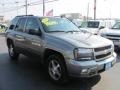 2008 Graystone Metallic Chevrolet TrailBlazer LT 4x4  photo #21