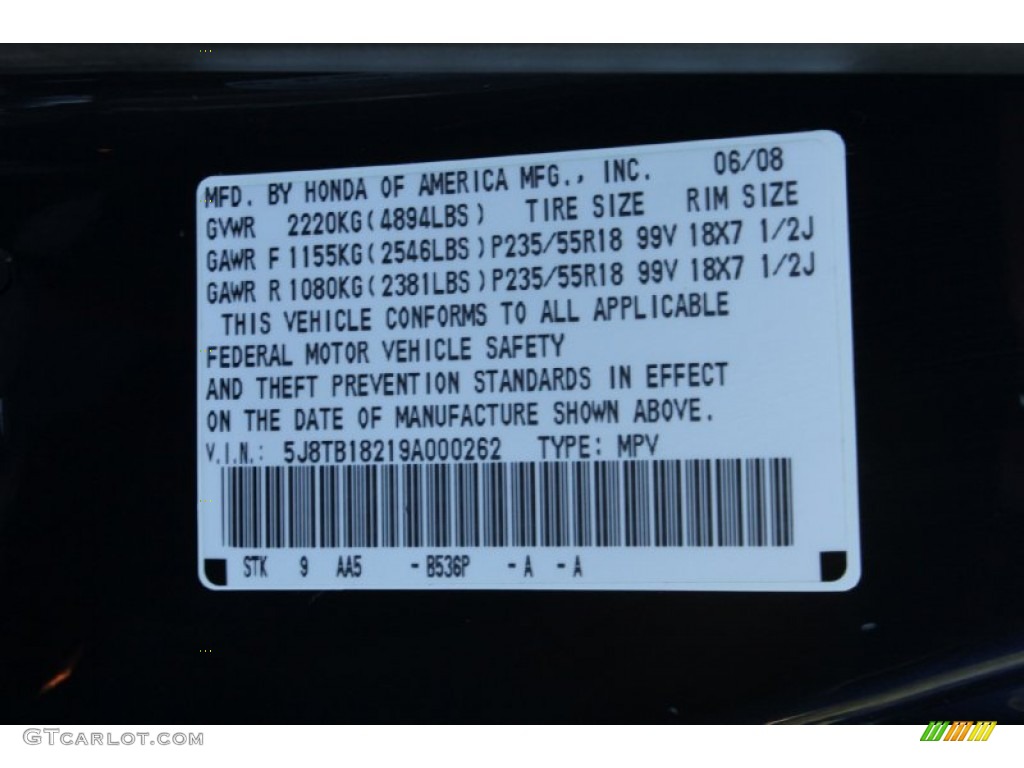 2009 RDX SH-AWD - Royal Blue Pearl / Ebony photo #17