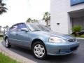 Iced Teal Pearl - Civic EX Sedan Photo No. 4