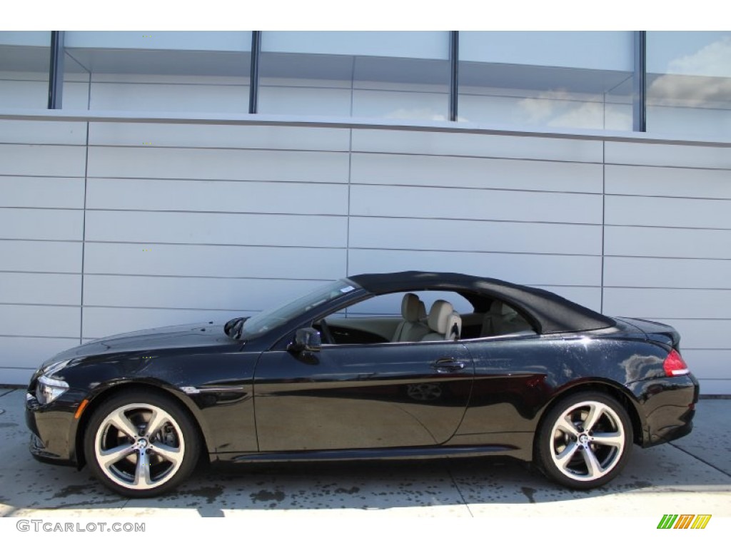 Black Sapphire Metallic 2010 BMW 6 Series 650i Convertible Exterior Photo #53254764