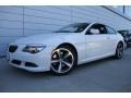 Alpine White 2008 BMW 6 Series 650i Coupe