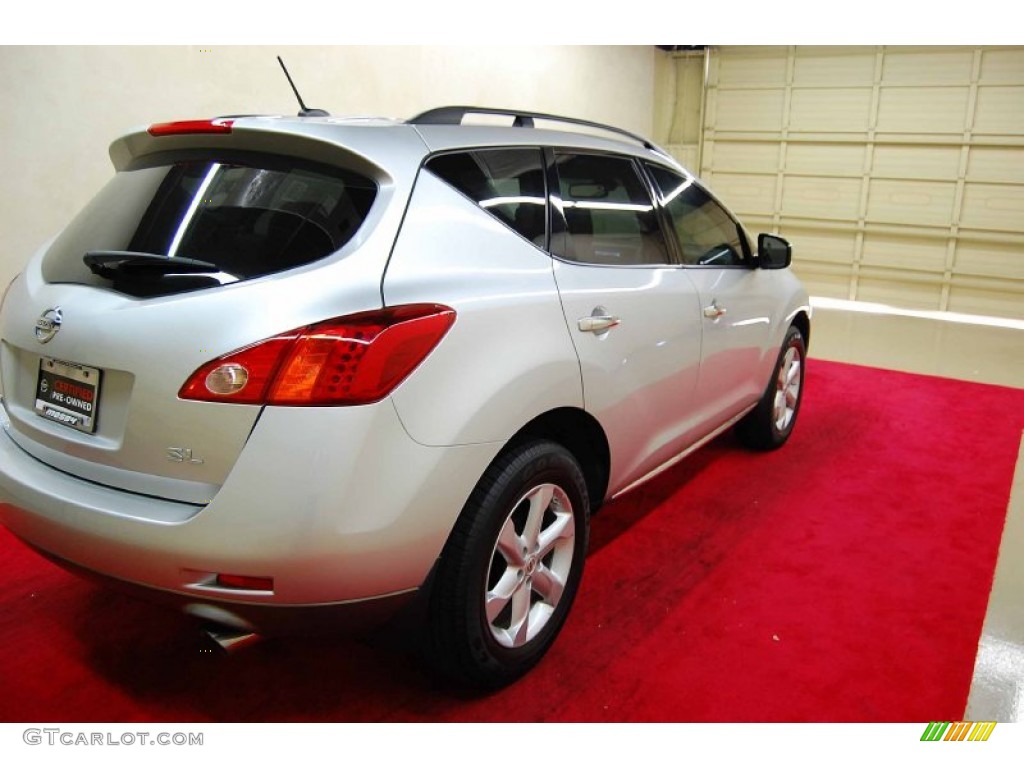 2009 Murano SL - Brilliant Silver Metallic / Beige photo #6