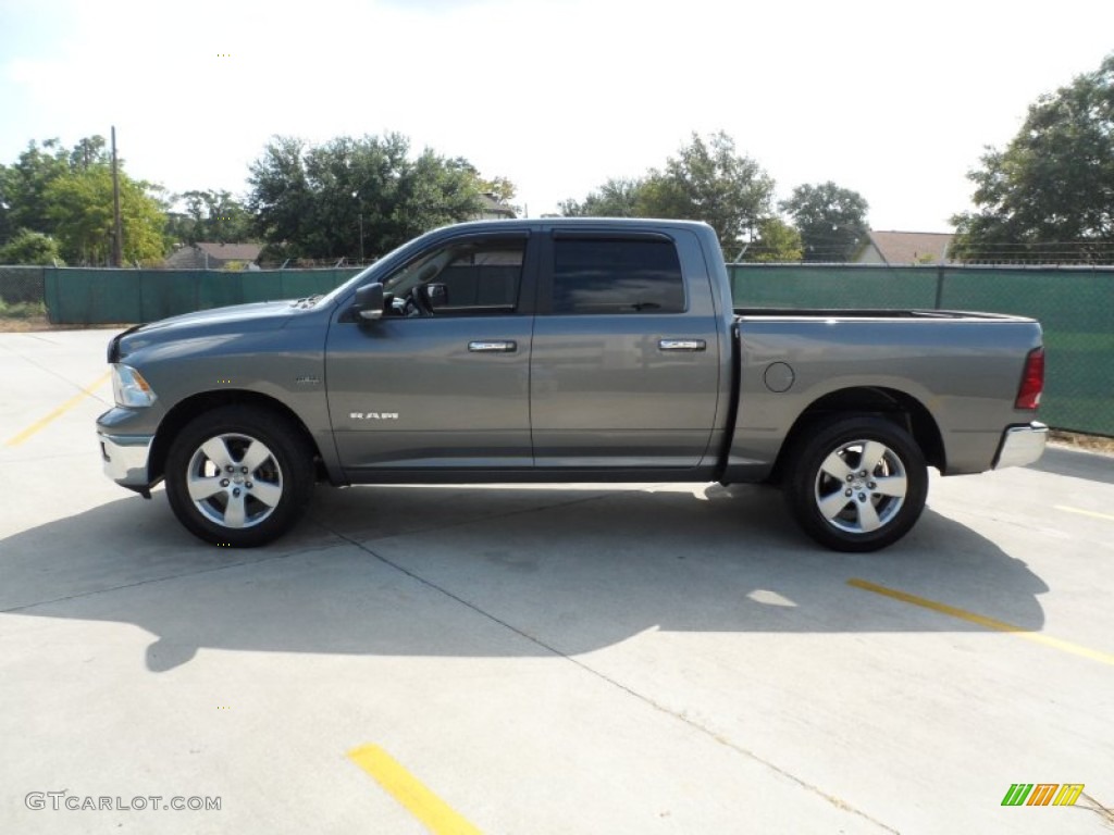 2009 Ram 1500 Lone Star Edition Crew Cab - Mineral Gray Metallic / Dark Slate/Medium Graystone photo #6