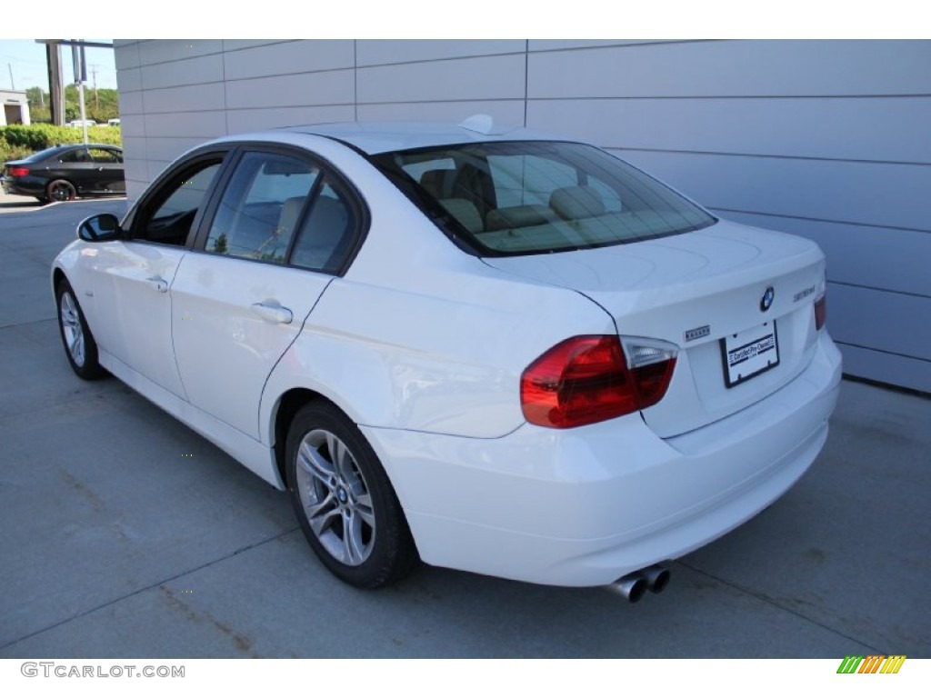 2008 3 Series 328xi Sedan - Platinum Bronze Metallic / Beige photo #4