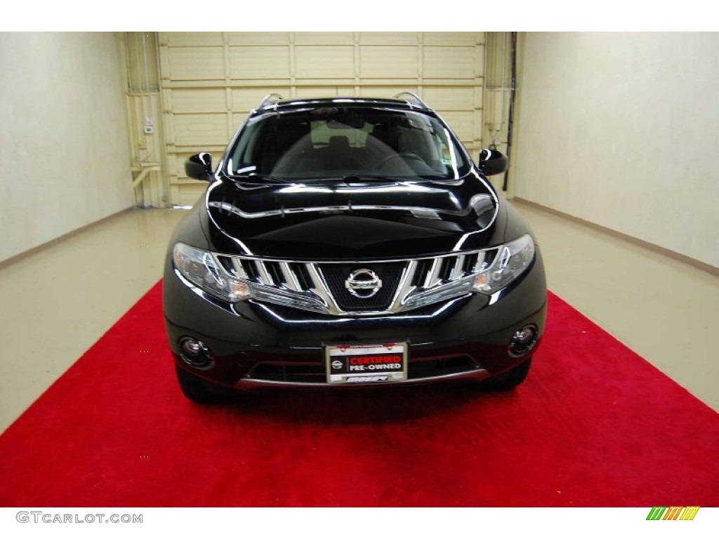 2010 Murano LE - Super Black / Black photo #2