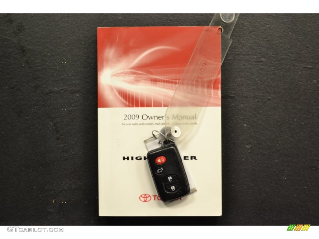 2009 Toyota Highlander Limited Books/Manuals Photos