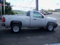 2011 Sheer Silver Metallic Chevrolet Silverado 1500 Regular Cab 4x4  photo #4