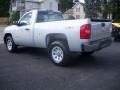 2011 Sheer Silver Metallic Chevrolet Silverado 1500 Regular Cab 4x4  photo #7