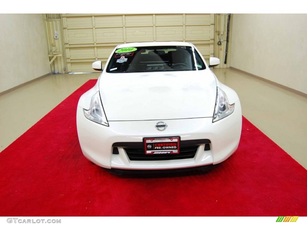 2010 370Z Touring Coupe - Pearl White / Black Leather photo #2