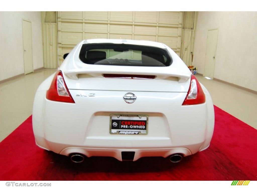 2010 370Z Touring Coupe - Pearl White / Black Leather photo #5