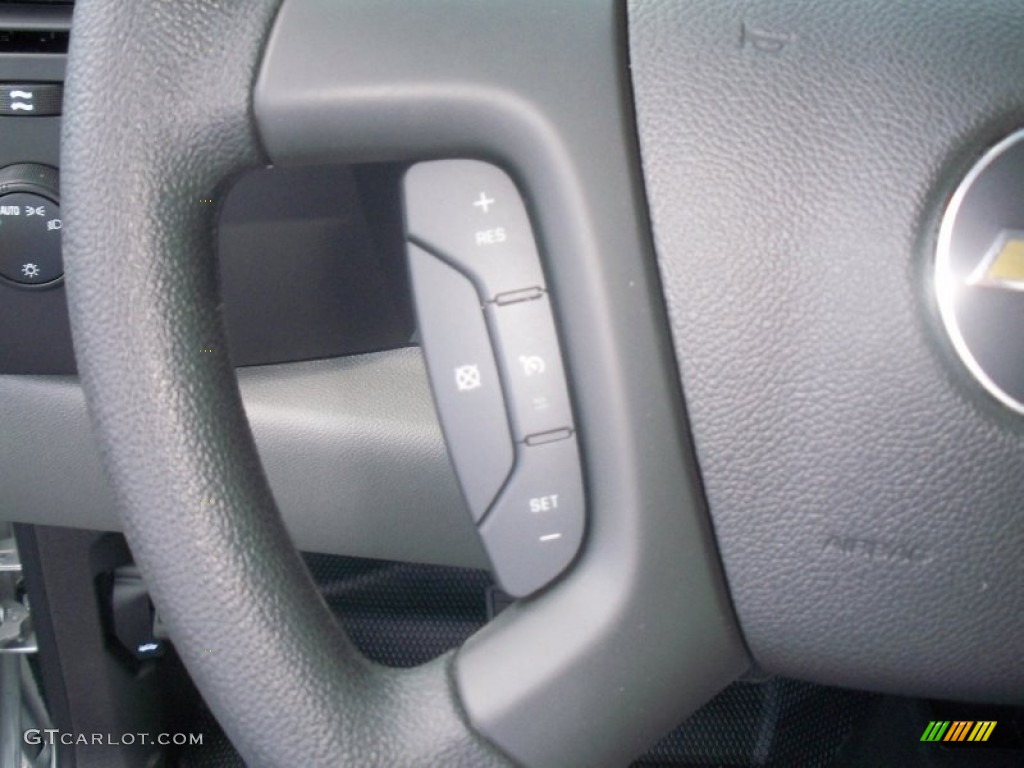2011 Silverado 1500 Regular Cab 4x4 - Sheer Silver Metallic / Dark Titanium photo #26