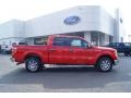 2011 Race Red Ford F150 XLT SuperCrew  photo #2