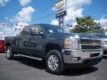 Blue Granite Metallic - Silverado 3500HD Crew Cab 4x4 Photo No. 3