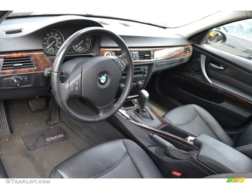 Black Interior 2008 BMW 3 Series 328i Wagon Photo #53259019