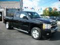 2011 Black Chevrolet Silverado 1500 LT Extended Cab 4x4  photo #3