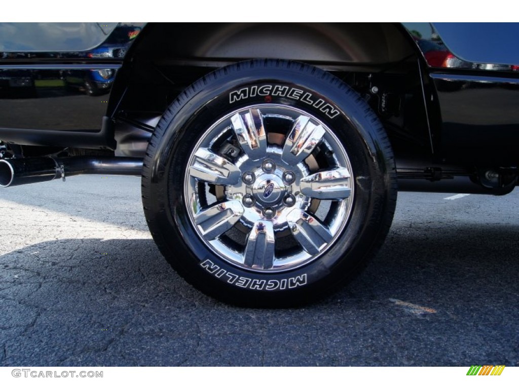 2011 F150 XLT SuperCrew - Ebony Black / Steel Gray photo #18