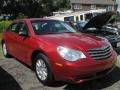 Inferno Red Crystal Pearl 2008 Chrysler Sebring LX Sedan
