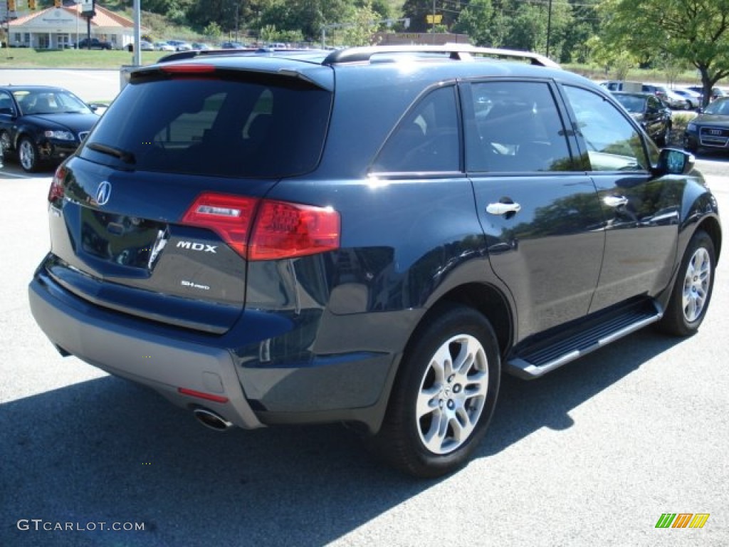 2009 MDX Technology - Bali Blue Pearl / Taupe photo #6